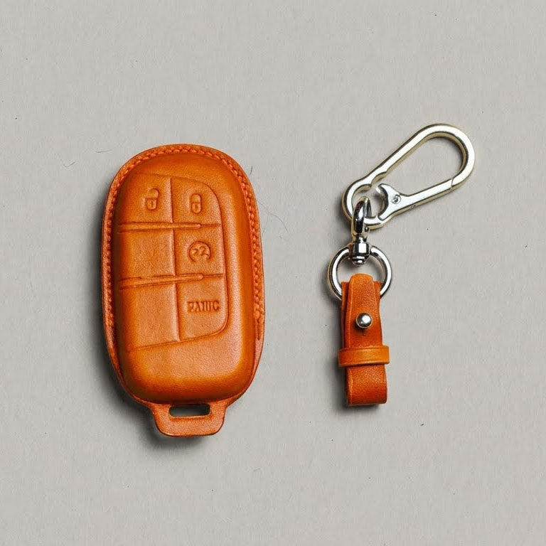 Premium Leather Key Fob for Chrysler - Carsilks 