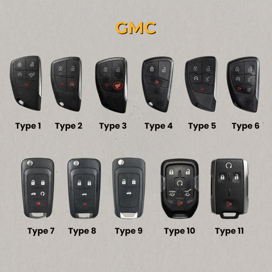 Premium Leather Key Fob for GMC - Carsilks 