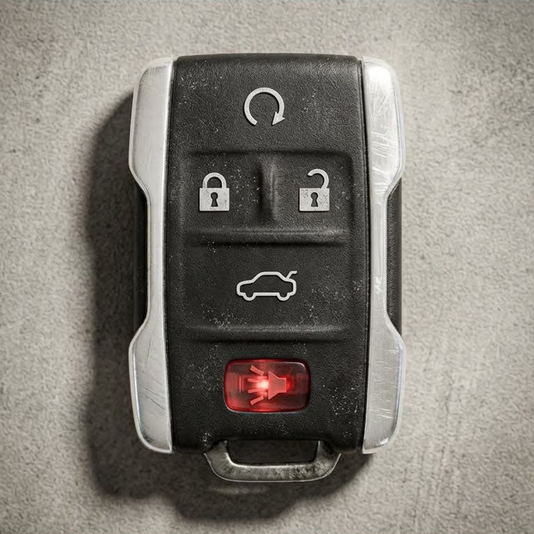 Premium Leather Key Fob for Chevrolet - Carsilks 