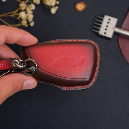 Premium Leather Key Fob for Chevrolet - Carsilks 