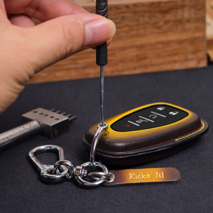 Premium Leather Key Fob for Chevrolet - Carsilks 