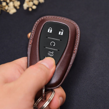 Premium Leather Key Fob for Chevrolet - Carsilks 
